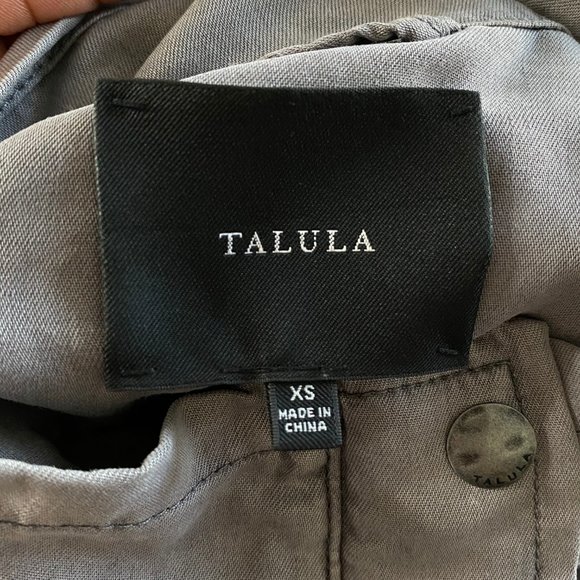 TALULA Gray Cargo Military Style Drawstring Jacket - Picture 5 of 6